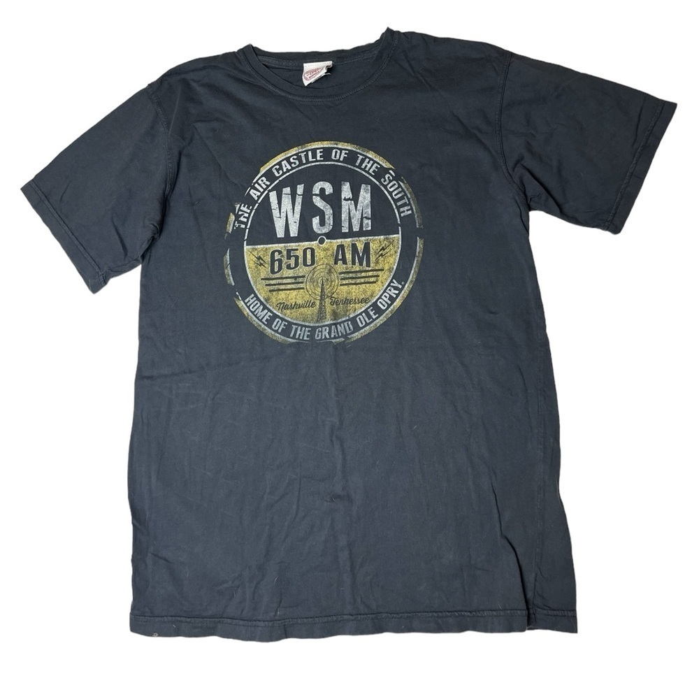 Grand Ole Opry Nashville WSM Black Graphic Tee Men’s Size Small​​​​